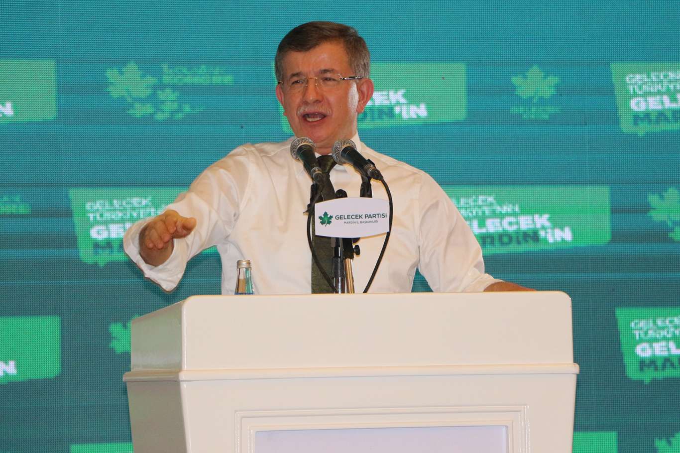 Gelecek Partisi Genel Başkanı Davutoğlu Mardin’de konuştu